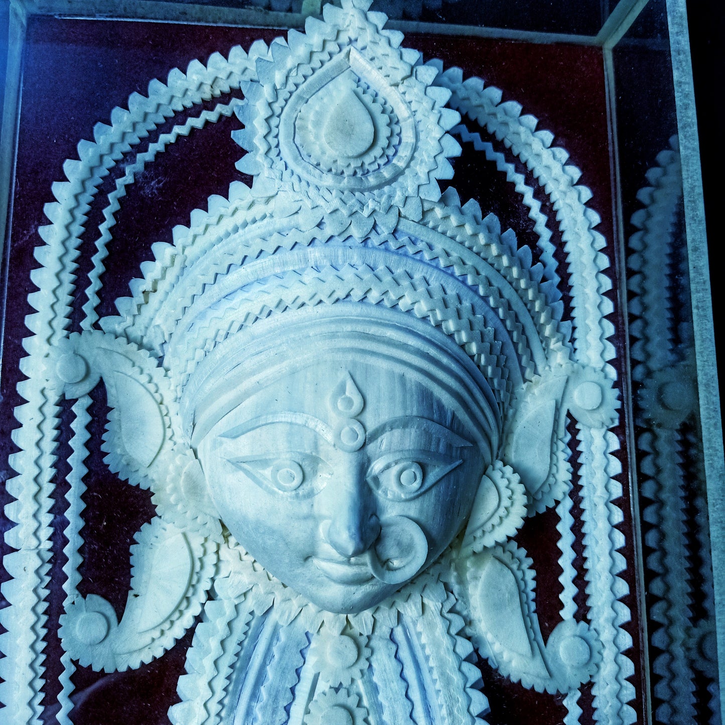 Shola Faced Maa Durga